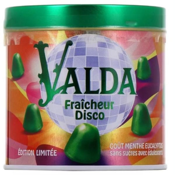 Valda Fraicheur disco - menthe eucalyptus - 160g