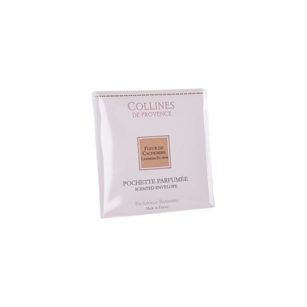 Collines Provence -  Pochette parfumée Fleur de Cachemire - 6g