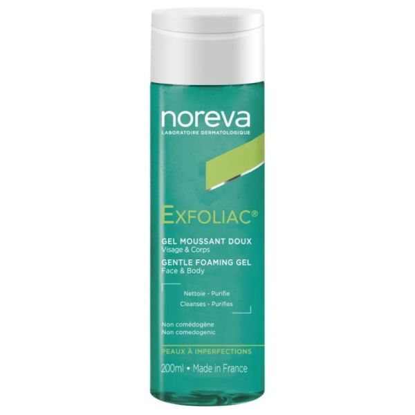 Noreva - Exfoliac gel moussant doux - 200ml