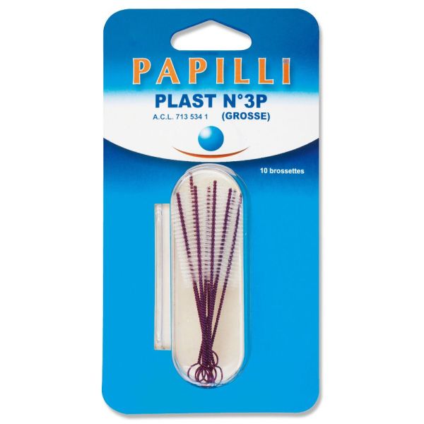 Papilli - Paro-hygiène dentaire - 10 brossettes