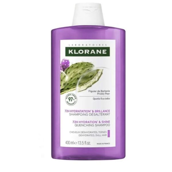 Klorane - Shampooing désaltérant figuier de barbarie - 400ml