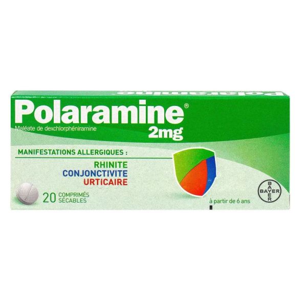 Polaramine 2Mg Cpr Sec Plq/20