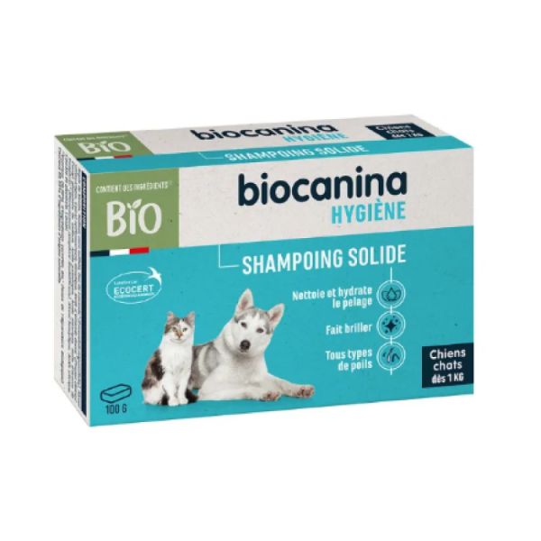 Biocanina - Shampoing solide - 100g