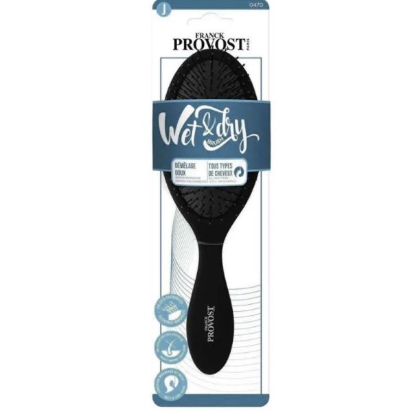 Franck Provost - Brosse démêlante Wet & Dry - Cheveux mouillés & Secs