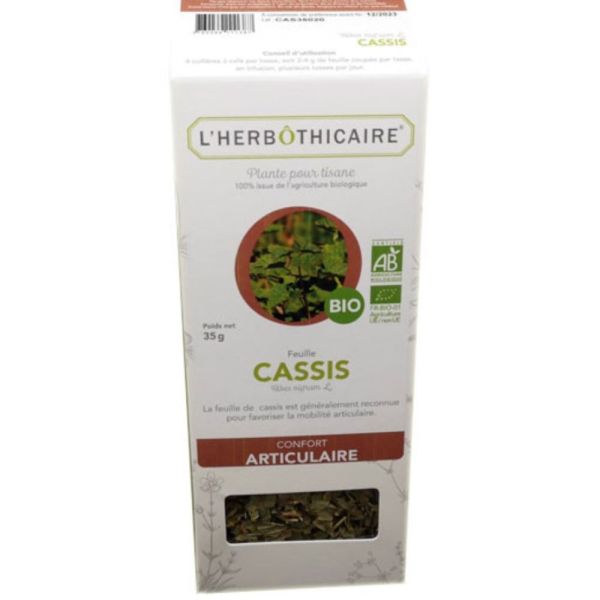 L'herbôthicaire -  Tisane Cassis - 50g