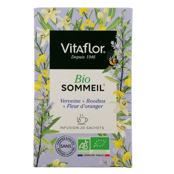 Vitaflor - Infusion BIO sommeil - 20 sachets