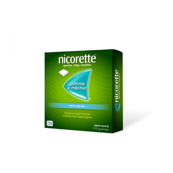 Nicorette - Menthe Glaciale 2mg - gommes