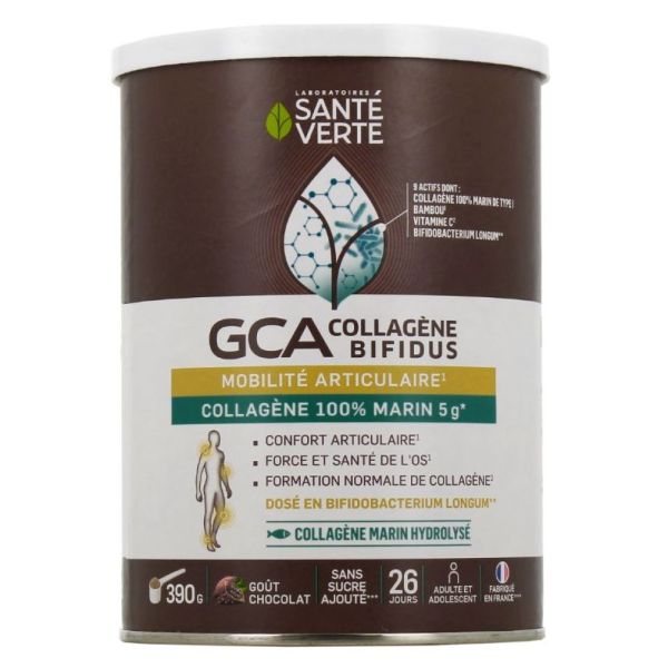 Santé Verte - GCA collagène bifidus - 390g