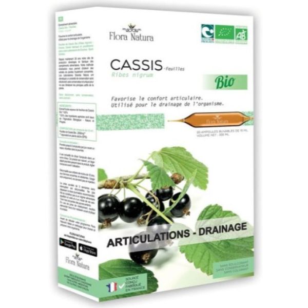 Flora Natura - Cassis - 20 ampoules