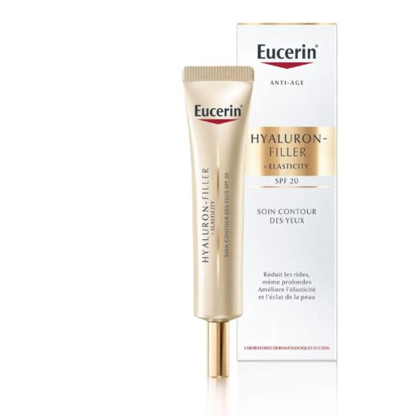 Eucerin - Hyaluron-Filler+Elasticity Soin contonr des yeux SPF 20 - 15mL