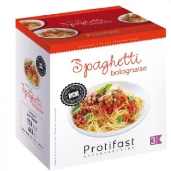 Protifast - spaghetti bolognaise - 7 en-cas