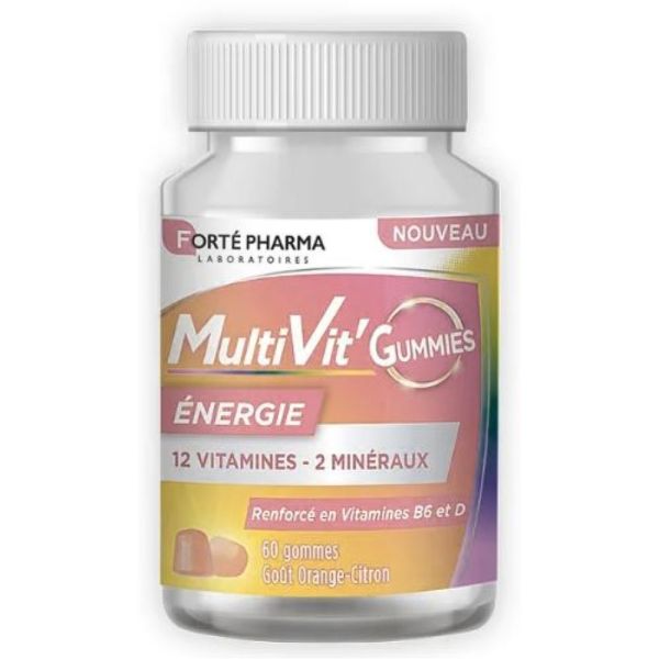 Forté Pharma - Multivit energie - 60 gummies