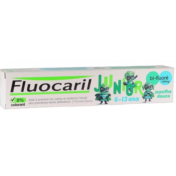 Fluocaril - Dentifrice Junior menthe douce - 75 mL