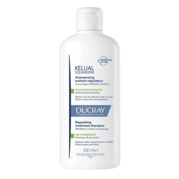 Ducray - Squanorm shampooing traitant régulateur - 400ml