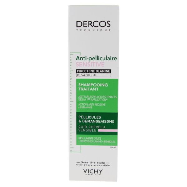 Vichy - Dercos Technique shampooing anti-pelliculaire Sensitive - 200ml