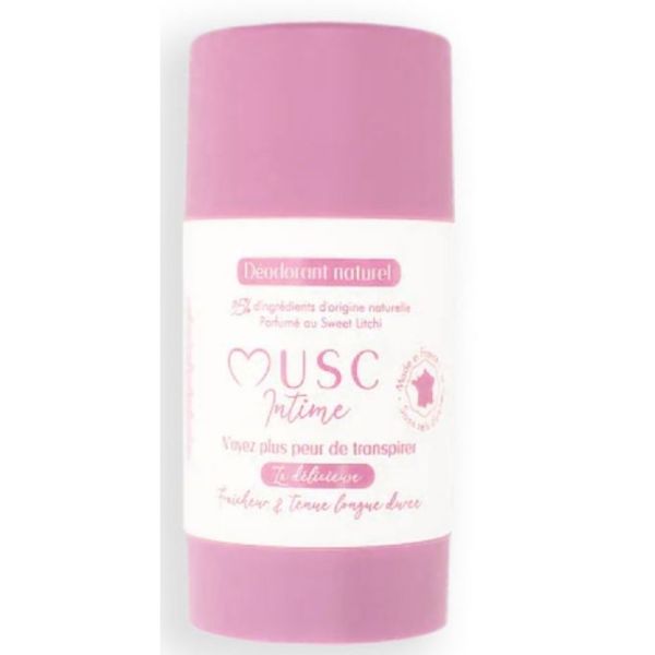 Musc Intime - Déodorant solide sweet litchi - 50g