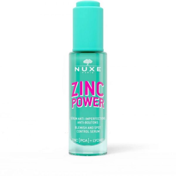 Nuxe - Zinc power sérum anti - imperfections anti - boutons - 30mL