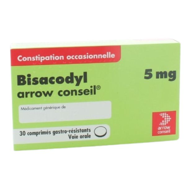 Arrow - Bisacodyl 5mg - 30 comprimés