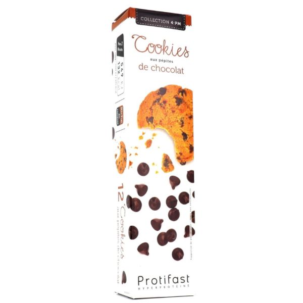 Protifast - 12 biscuits aux pépites de chocolat