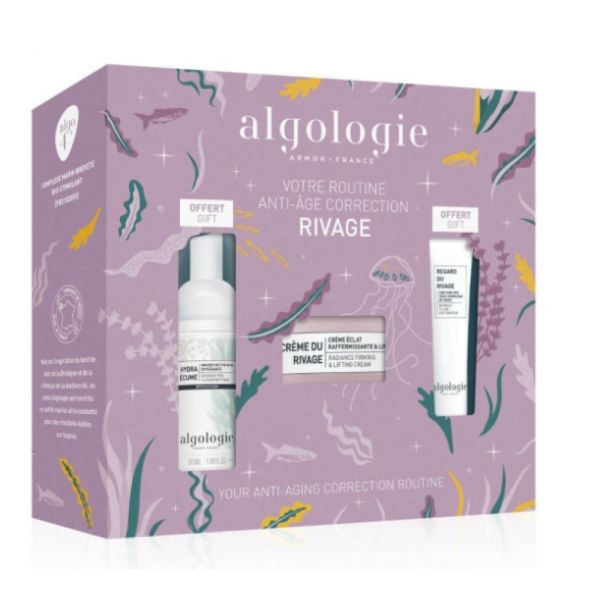 Algologie - Coffret de noël 2024 routine anti âge correction rivage