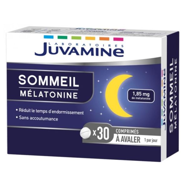 Juvamine - Sommeil mélatonine 1.85mg - 30 comprimés