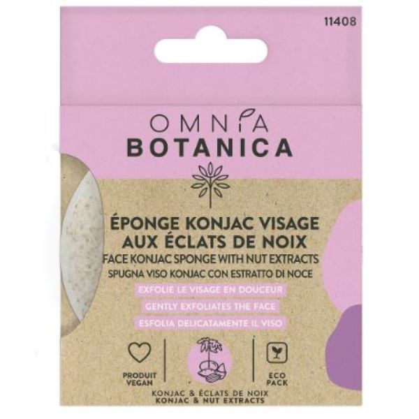 Omnia Botanica - Eponge de Konjac visage