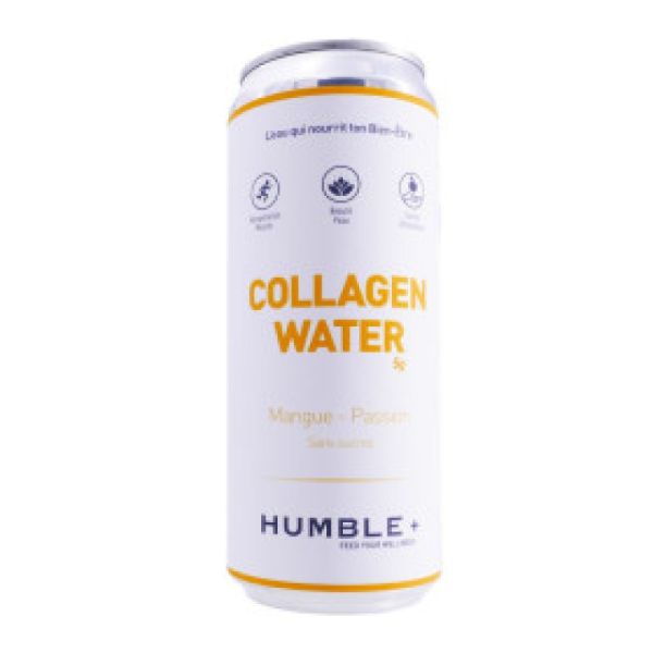 Humble+ - Collagen water boisson pétillante Mangue passion - 330ml