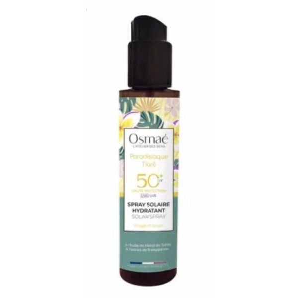 Osmaé - Spray solaire SPF50+ Paradisiaque tiaré - 150ml