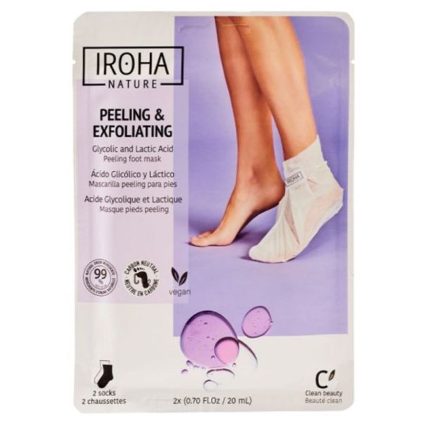 Iroha Nature - Masque pieds peeling - 2 chaussettes