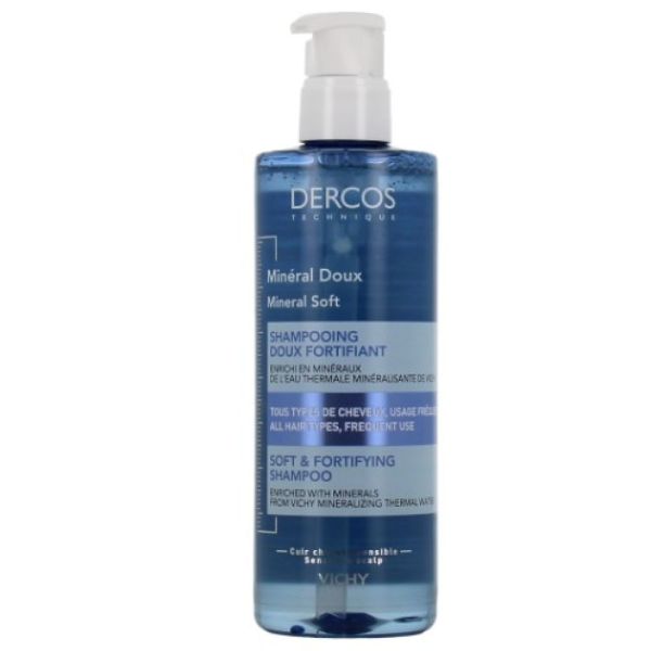 Vichy- Dercos Technique shampooing minéral doux - 400ml