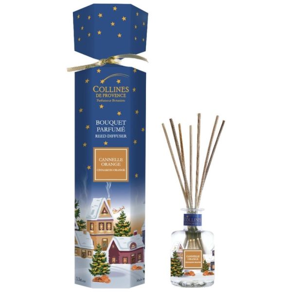 Parfum d'Intérieur Noël Litchi Clémentine - Collines de Provence