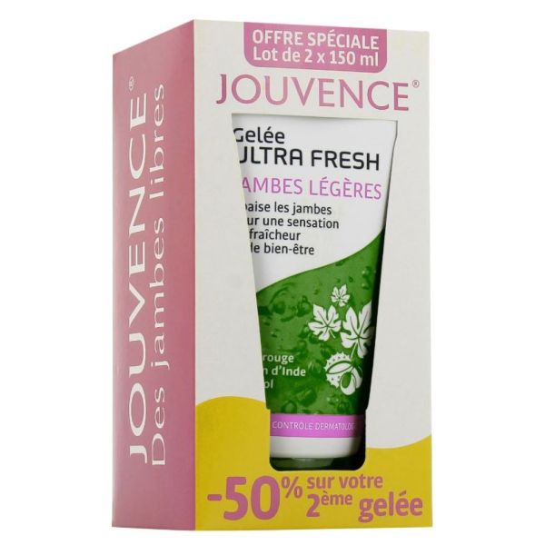 Jouvence - Gelée ultra fresh jambes légères - 2x150ml