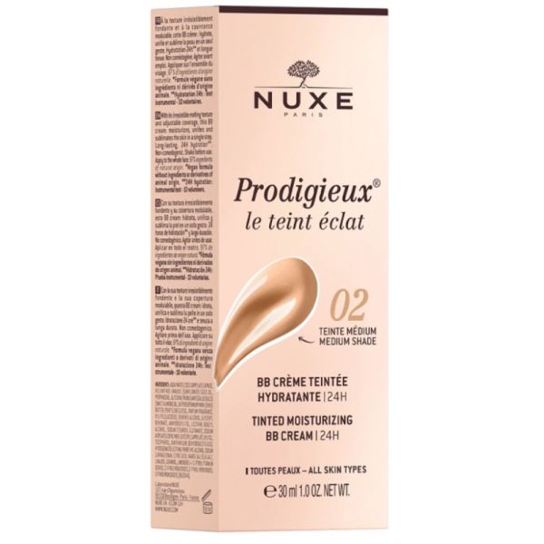 Nuxe - Prodigieux le teint éclat teinte médium - 30ml