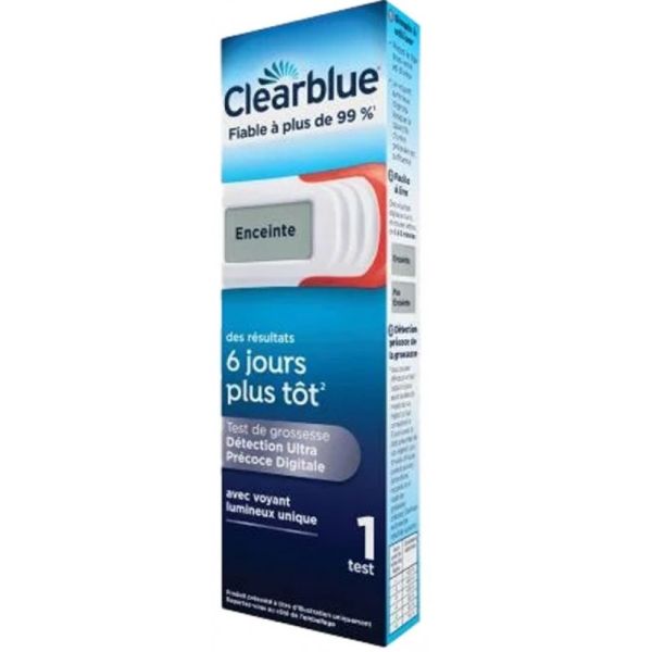 Clearblue - Test de grossesse détection ultra précoce digitale