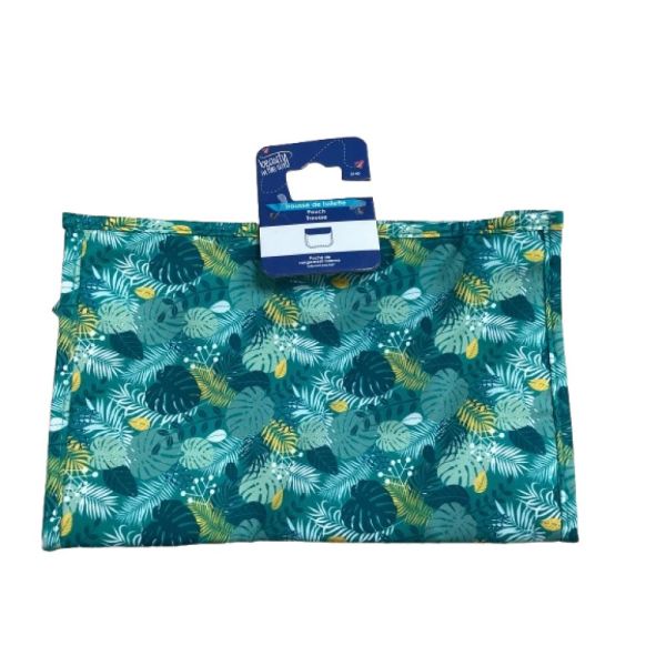 AB cosmetique - Trousse tropicale feuillage vert, nature