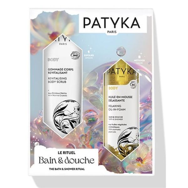 PATYKA - Coffret Noël Corps 2024 - Le rituel bain et douche BIO