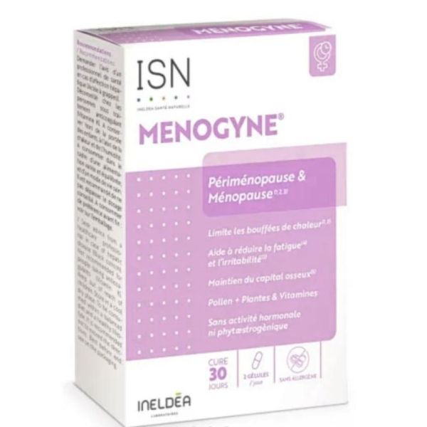 Ineldea - Menogyne® Périménopause et ménopause - 60 gélules végétales