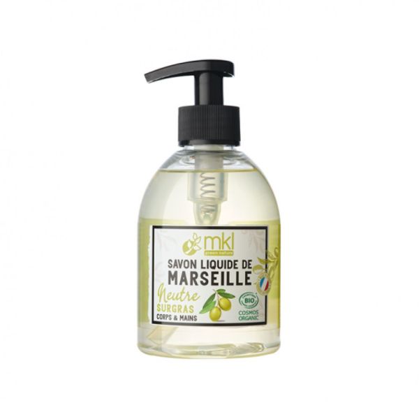 mkl Green Nature - Savon liquide de Marseille neutre surgras corps & mains - 300 ml