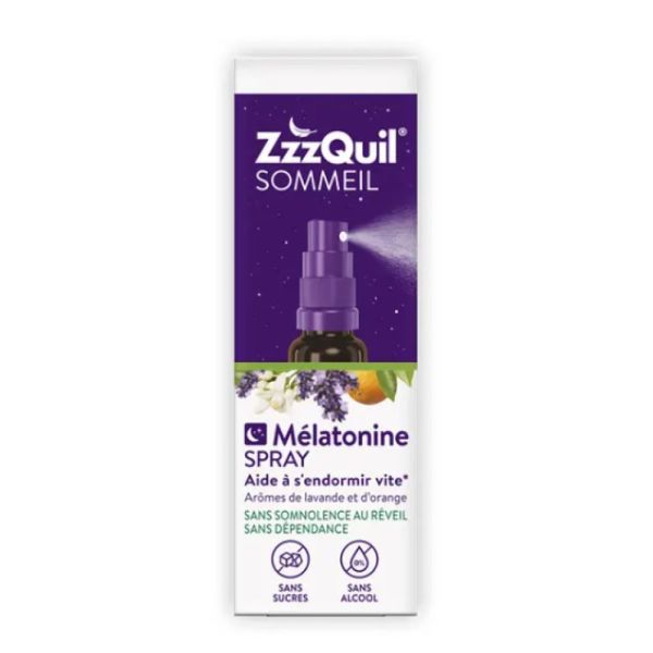 Zzzquil sommeil - Mélatonine spray - 30 mL