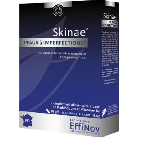 Effinov - Skinae Peaux à imperfections - 30 gélules