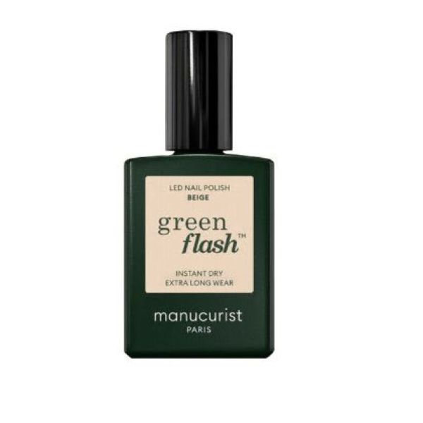 Manucurist - Vernis semi permanent green flash beige - 15ml